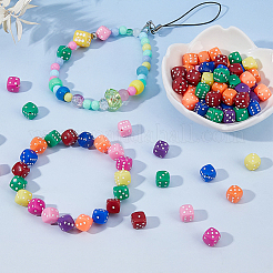 300Pcs Acrylic Beads&nbsp;OACR-DC0001-56