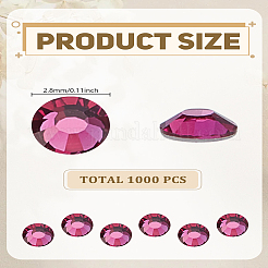 Glass Flat Back Rhinestone&nbsp;RGLA-LP0001-02A