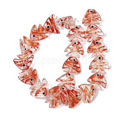 Handmade Lampwork Beads&nbsp;LAMP-H073-01G-1