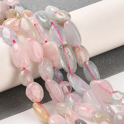 Natural Morganite Beads Strands&nbsp;G-Q1004-01A-1