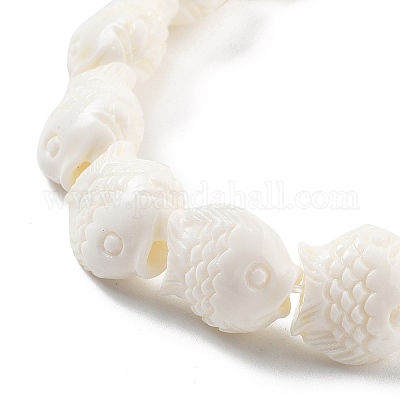 Synthetic Coral Carved Beads Strands&nbsp;CORA-C003-13B-03-1