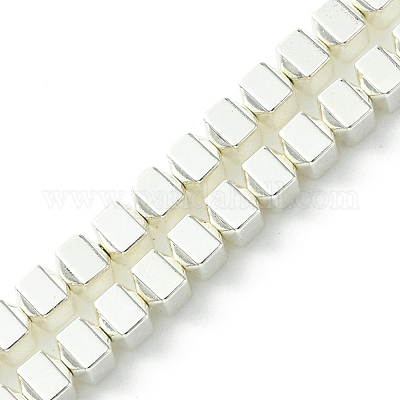 Electroplated Synthetic Non-Magnetic Hematite Beads Strands&nbsp;G-H020-I01-04-1