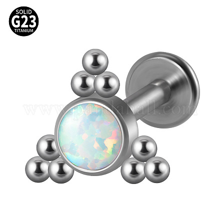 G23 Titanium Threadless Labrets WG33C7B-78-1