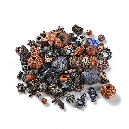 Opaque Acrylic Beads X1-MACR-L005-03A-1