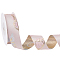 Polyester Ribbons, Misty Rose, Butterfly, 1 inch(25mm), 10yards/roll