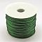 Nylon Satin Rattail Cords, Beading Threads for Bracelet Jewelry Making Chinese Knot Macrame Craft, Sea Green, 1.5mm, about 100yards/roll(300 feet/roll)