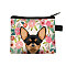 Polyester Clutch Bags, Change Purse, Rectangle, Sienna, 13.5x11cm