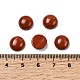 Natural Red Jasper Cabochons&nbsp;G-H1596-FR-10mm-15-4