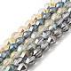 Electroplate Glass Beads Strands&nbsp;EGLA-L045-H-1
