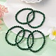 Synthetic Malachite(Dyed) Bead Stretch Bracelets&nbsp;BJEW-K212-A-031-1