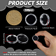 Plastic Coin Storage Box&nbsp;CON-WH0099-89-2