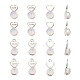 20Pcs 2 Styles Silicone Ear Nuts&nbsp;FIND-TA0001-47B-2