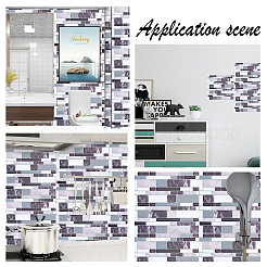 PVC Self-Adhesive Mark Crystal Pattern Paper&nbsp;DIY-WH0223-44