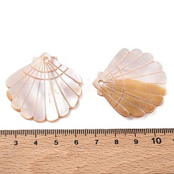 Natural Freshwater Shell Pendants&nbsp;SH-CBACA76-09