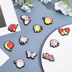 92Pcs 23 Styles Opaque Resin Cabochons&nbsp;RESI-CA0001-56