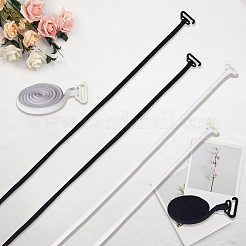 10 Pairs 2 Colors Nylon Non-slip Bra Straps&nbsp;FIND-CY0001-28
