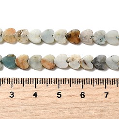 Natural Flower Amazonite Beads Strands&nbsp;G-A272-A01-29