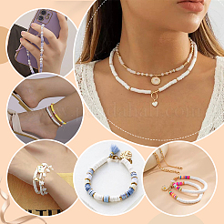 140G Handmade Polymer Clay Beads&nbsp;CLAY-PH0002-02