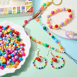 140G Opaque Acrylic Beads&nbsp;OACR-SZ0001-58