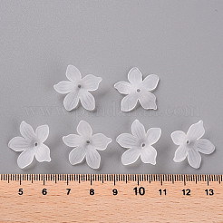 Frosted Acrylic Bead Caps&nbsp;MACR-S371-05A-701
