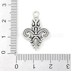 Tibetan Style Alloy Flower Pendants&nbsp;X-TIBEP-S291-22-RS