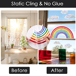 Waterproof PVC Window Stickers&nbsp;DIY-WH20053-13E
