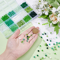 750Pcs 15 Styles Saint Patrick's Day DIY Beads Kits&nbsp;DIY-SP0006-64B