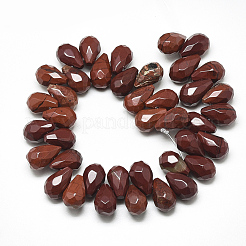 Natural Red Rainbow Jasper Beads Strands&nbsp;G-S357-C02-02
