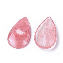 Synthetic Watermelon Stone Glass Big Pendants and Pendants&nbsp;G-K298-03