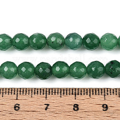 Dyed Natural White Jade Beads Strands&nbsp;G-T139-6mm-60-19