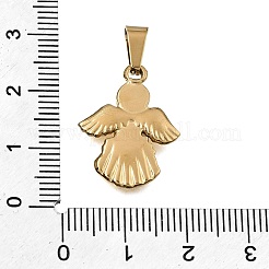 304 Stainless Steel Pendants&nbsp;STAS-G400-03G-03