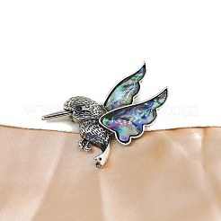 Hummingbird Alloy Resin Broochs&nbsp;PW-WG7E7C1-01-1
