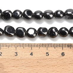 Synthetic Terahertz Stone Beads Strands&nbsp;G-K395-A13-01