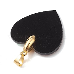 Natural Paua Shell Pendants&nbsp;PALLOY-JF05226-01