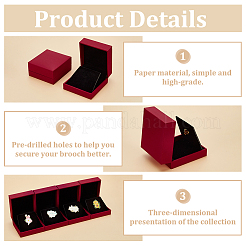 Paper Gift Box&nbsp;CON-WH0089-90A