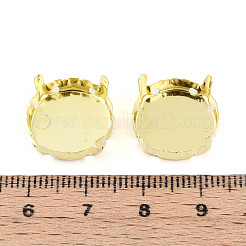 201 Stainless Steel Sew on Prong Settings&nbsp;STAS-T032-01-16mm-G
