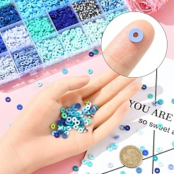 Winter Theme DIY Handmade Polymer Clay Disc Beaded Bracelets Making Kits&nbsp;DIY-YW0010-94