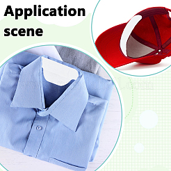 100Pcs 2 Styles Non-Woven Fabrics Hat Sweat Liner&nbsp;FIND-HY0005-13