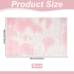 5Pcs Flower Gift Wrapping Paper&nbsp;DIY-WH0671-290B