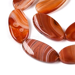 Natural Red Agate Beads Strands&nbsp;G-T138-201