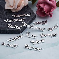 24Pcs 2 Sets Zinc Alloy Jewelry Pendant Accessories&nbsp;FIND-FW0001-09P