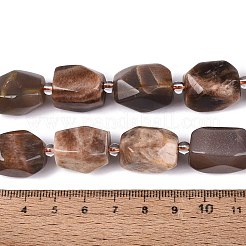 Natural Sunstone Beads Strands&nbsp;G-N362-07A-05
