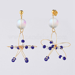 Dangle Stud Earrings&nbsp;EJEW-JE03694