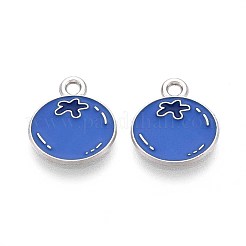 Fruit Alloy Enamel Charms&nbsp;PALLOY-S058-01P-20