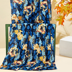 Qilin Pattern Cotton Fabric&nbsp;DIY-WH0579-97B