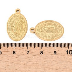 Religion 304 Stainless Steel Pendants&nbsp;STAS-Z190-11G-01