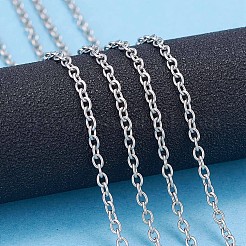 Tarnish Resistant 304 Stainless Steel Cable Chains&nbsp;CHS-F006-02C-P
