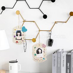 Undyed Wooden Photo Frame&nbsp;DIY-FG0002-86