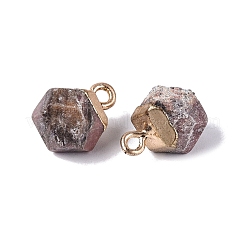 Natural Rhodonite Pendants&nbsp;G-N359-18G-12