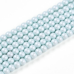 Baking Paint Pearlized Glass Pearl Bead Strands&nbsp;HY-N002-3mm-B01